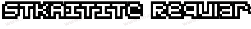 STKAITITC Reqular字体转换